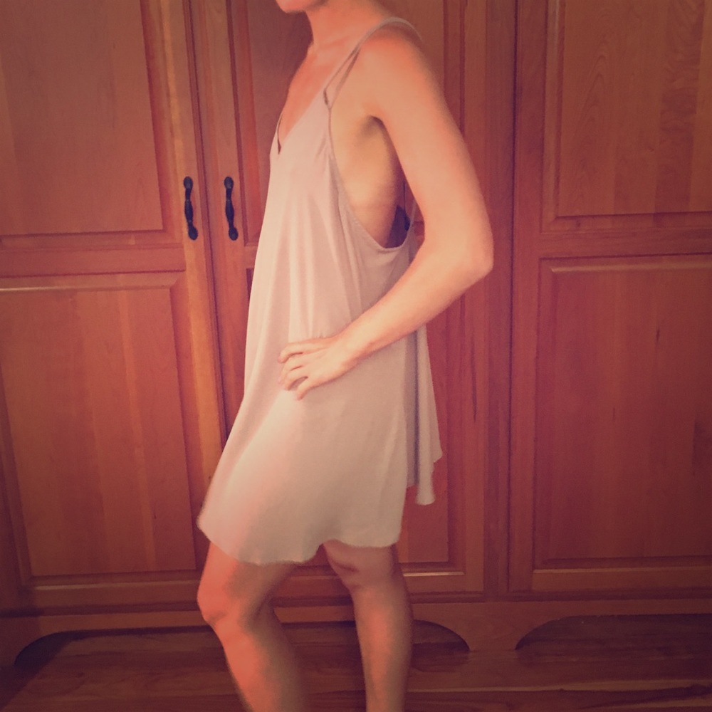 Brandy Melville Nude Dress